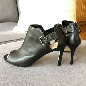 Cole Hann Open Toe/High Heel Booties